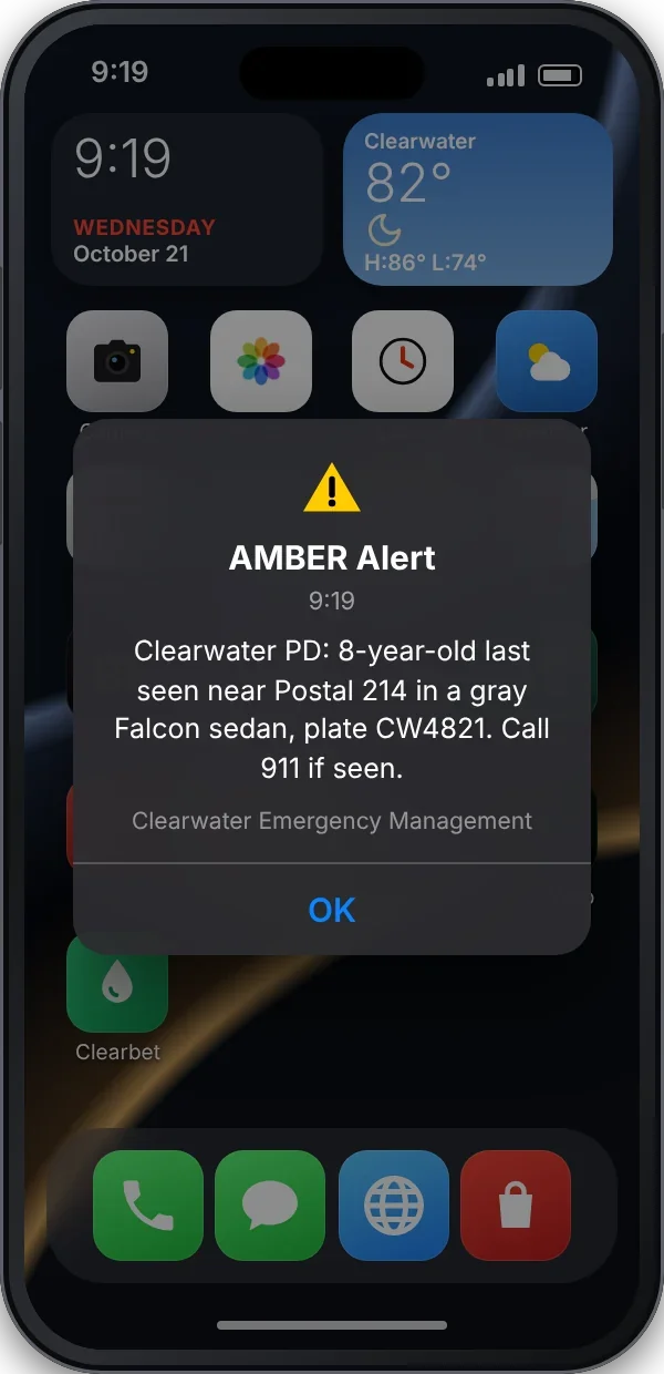 AMBER alert