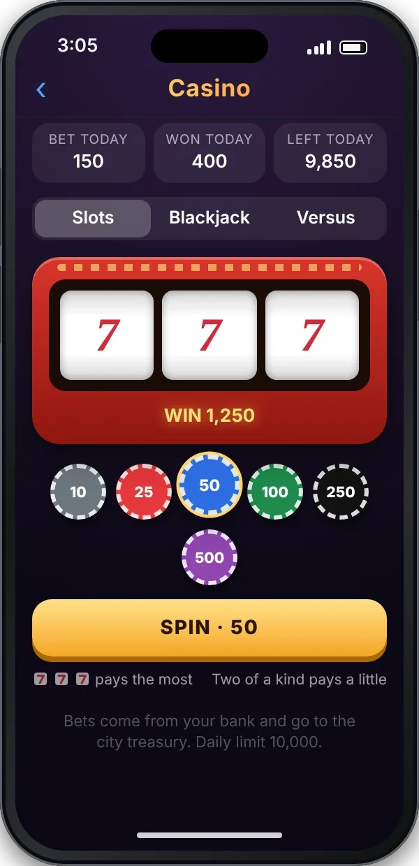 Casino app